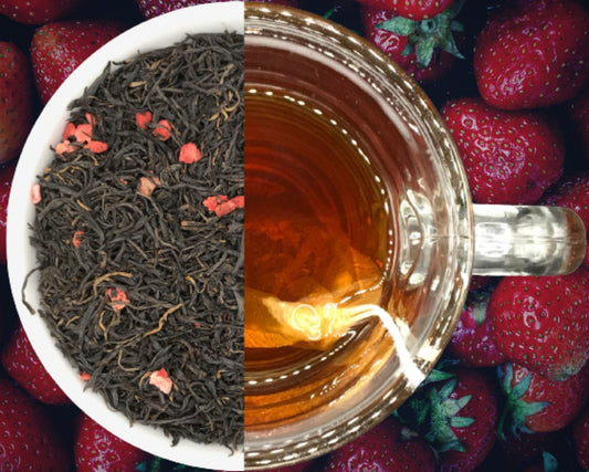 Strawberry Black Tea - Black Hill WoodsStrawberry Black TeaLoose tea